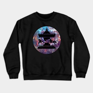 Unicorns Carousel Universe Crewneck Sweatshirt